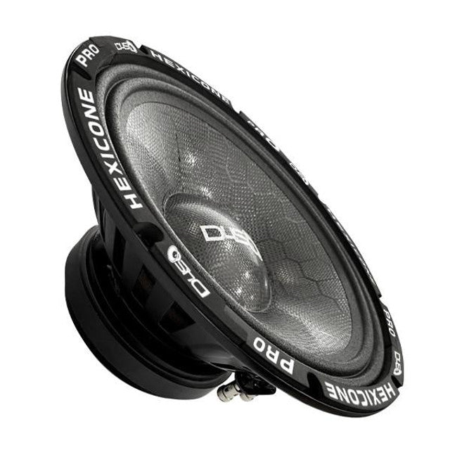 Down4Sound Hexicone PRO 100 SS4 All SZN - 10" Carbon Fiber Pro Audio Speaker - 300W RMS (Single)