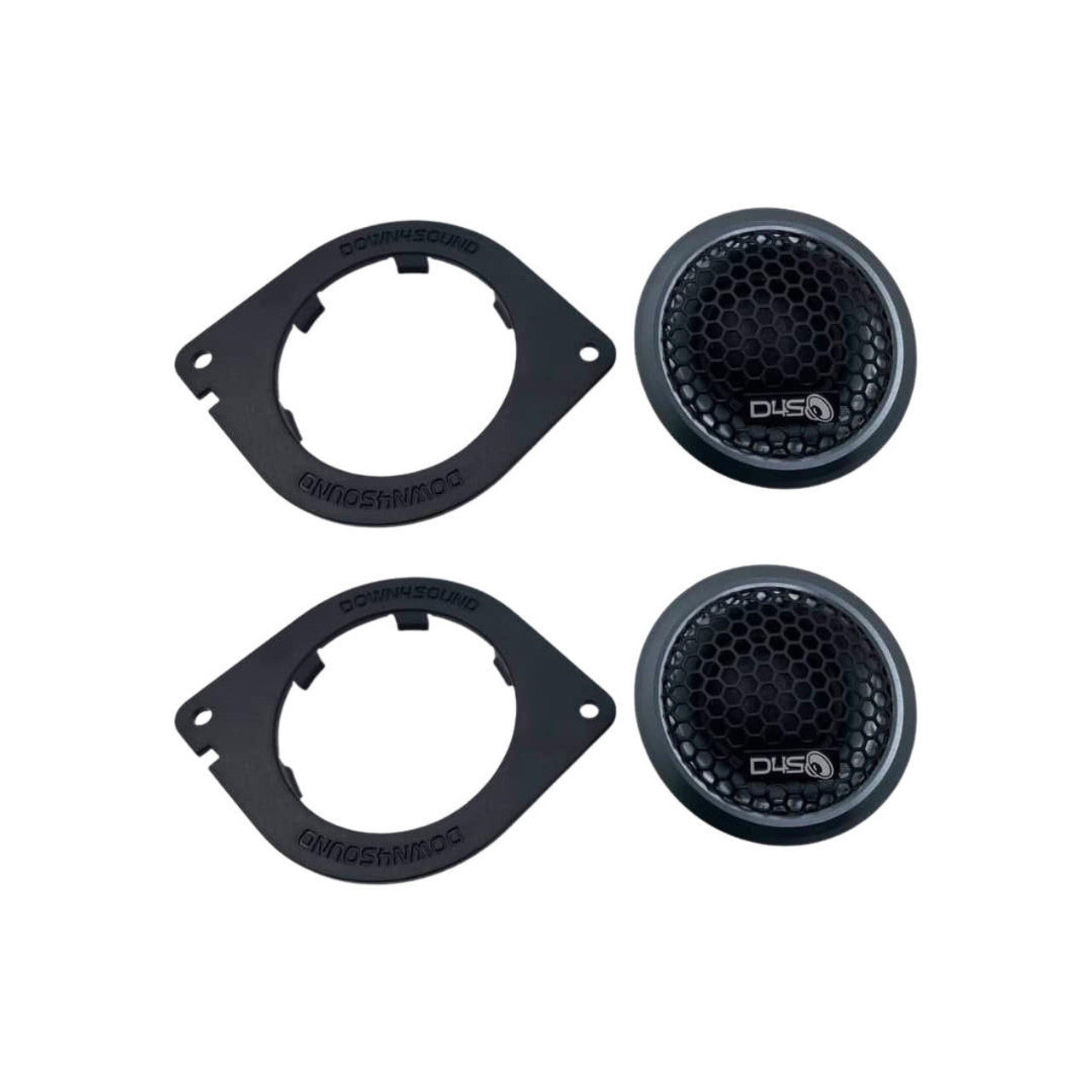 Down4Sound JFX652S 6.5" 300W RMS 2-Way Component Speakers (Pair)