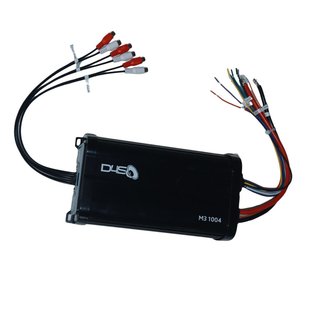 Down4Sound M3-1004 | 700W RMS Marine 4-Channel Amplifier