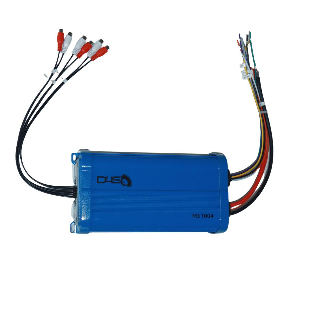 Down4Sound M3-1004 | 700W RMS Marine 4-Channel Amplifier