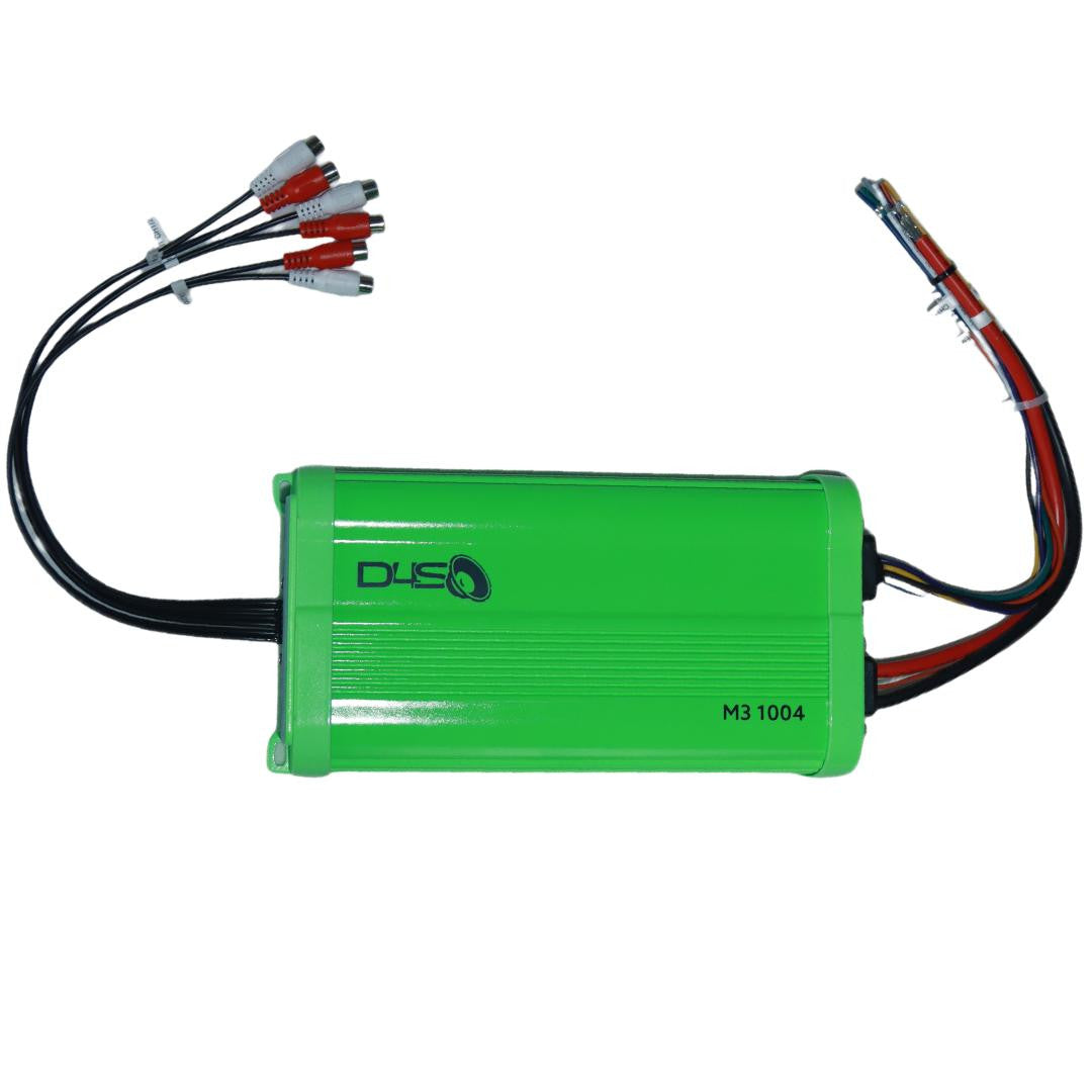 Down4Sound M3-1004 | 700W RMS Marine 4-Channel Amplifier