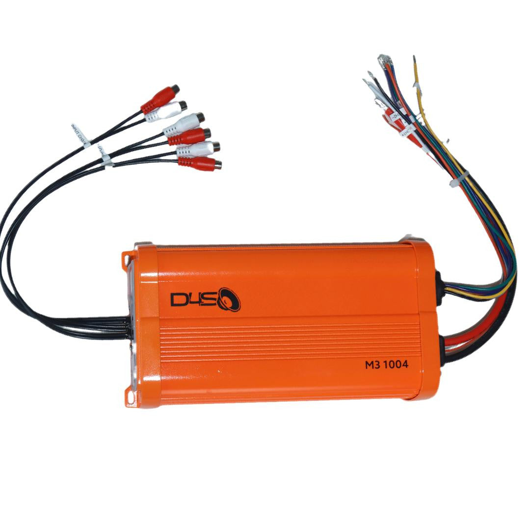 Down4Sound M3-1004 | 700W RMS Marine 4-Channel Amplifier