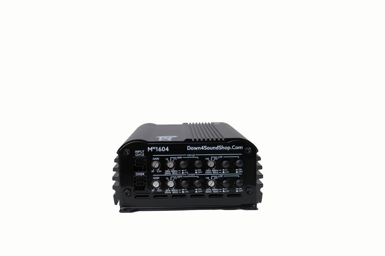 Down4Sound MM1604 (MINI MAXX) 600W RMS Mini 4-Channel Amplifier