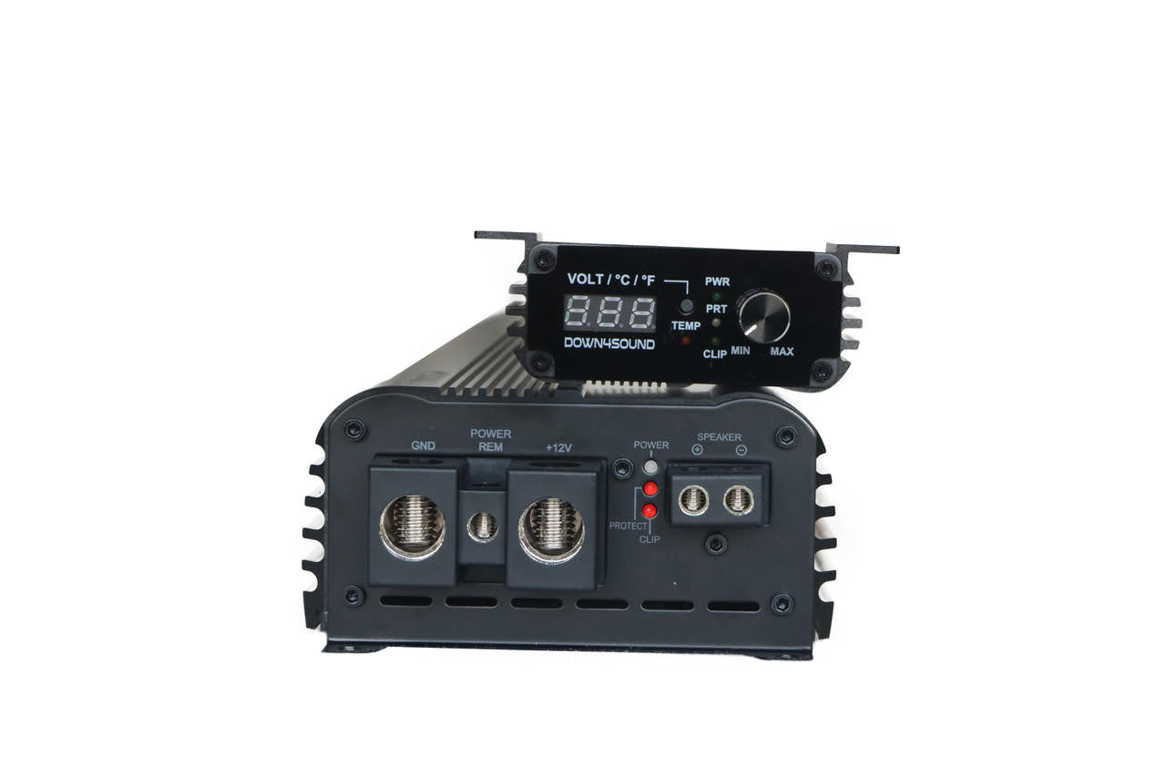 Down4Sound MM3000KFD (MINI MAXX) 3000W RMS Mini Full Range Monoblock Amplifier