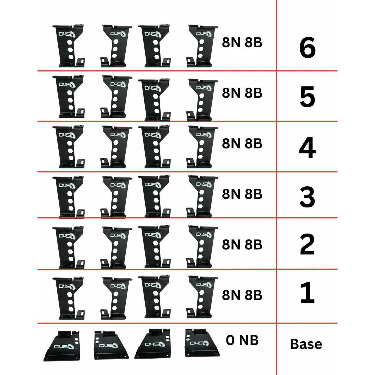 Down4Sound EZY Rack Stack - Flip Compatible Modular Amp Rack