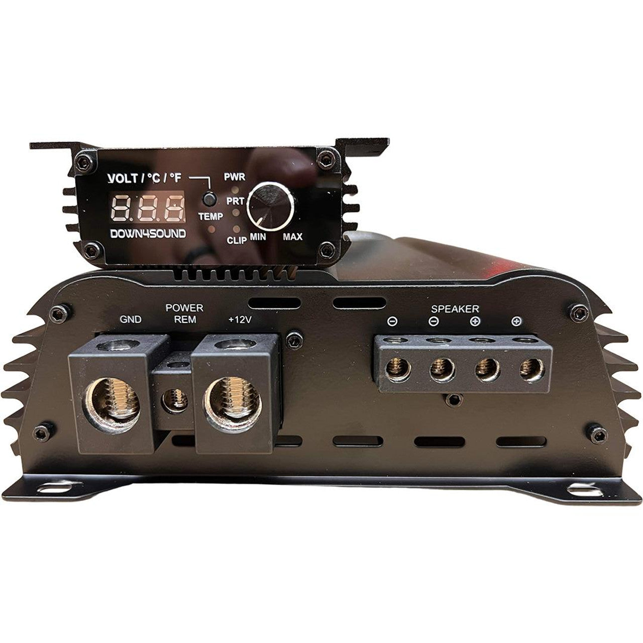Down4Sound JP23 v2 BLACK Class D 1-Channel Monoblock Car Amplifier 2800 Watts @ 1-Ohm