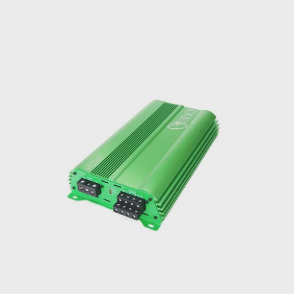 Open Box Down4Sound JP234 Green 2000W 4-Channel Amplifier