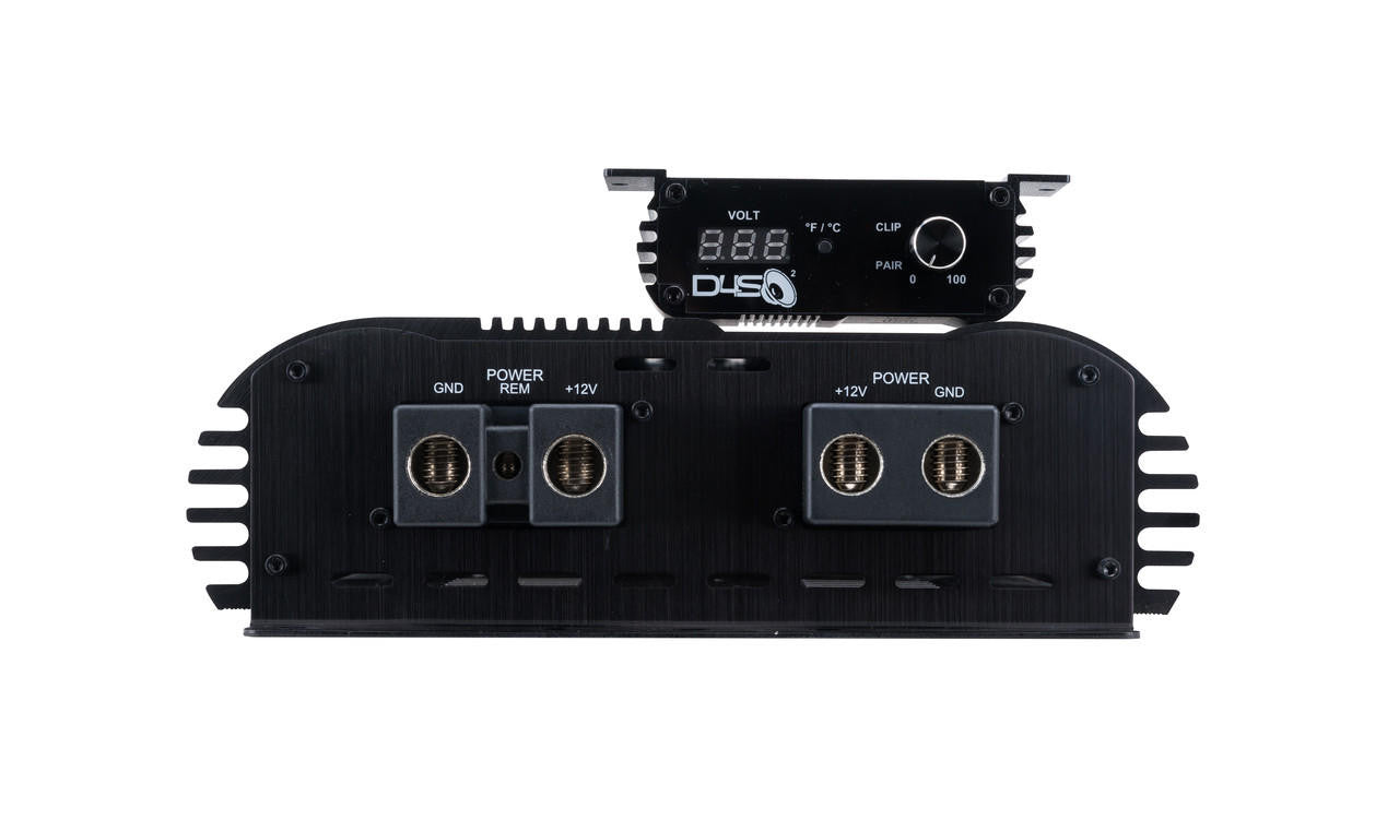 Down4Sound JP43 BLACK Class D 1-Channel Monoblock Car Amplifier 4300 Watts @ 1-Ohm