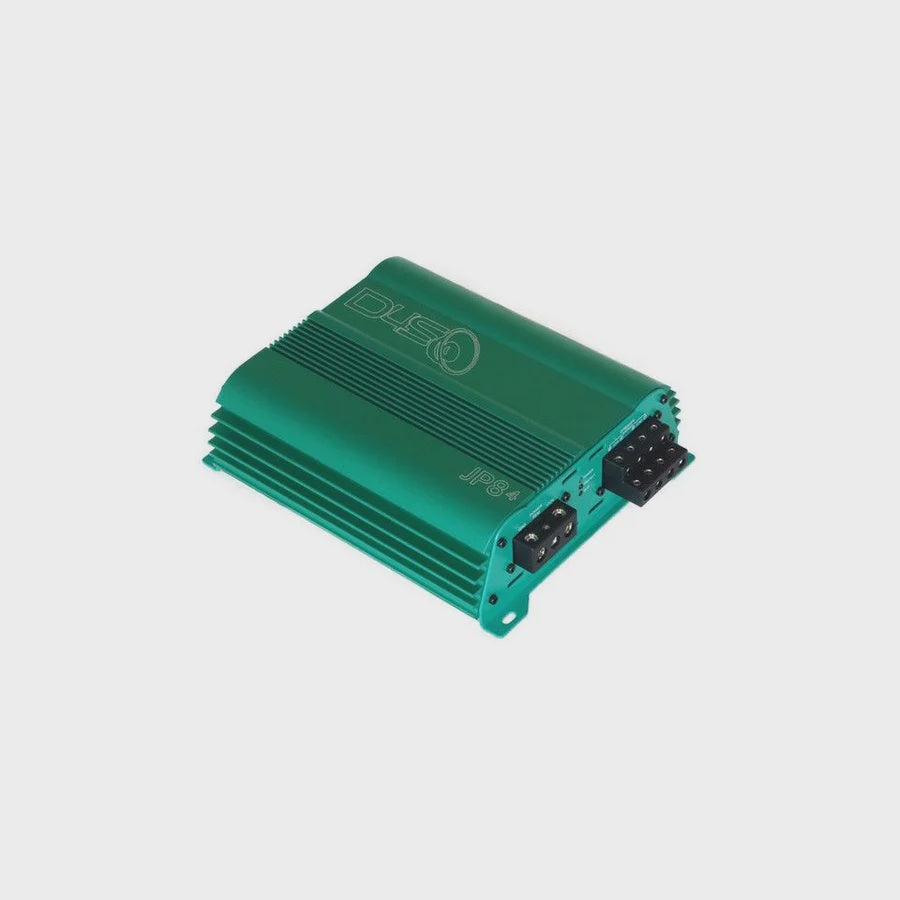 Open Box Down4Sound JP84 Teal 400W 4-Channel Amplifier