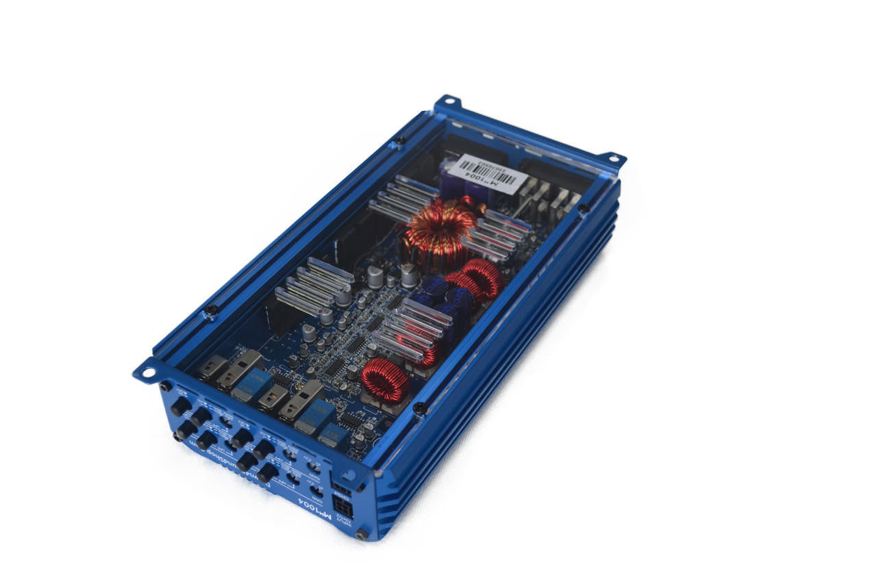 Down4Sound MM1004 MINI MAXX BLUE 4-Channel Amplifier 700 Watts
