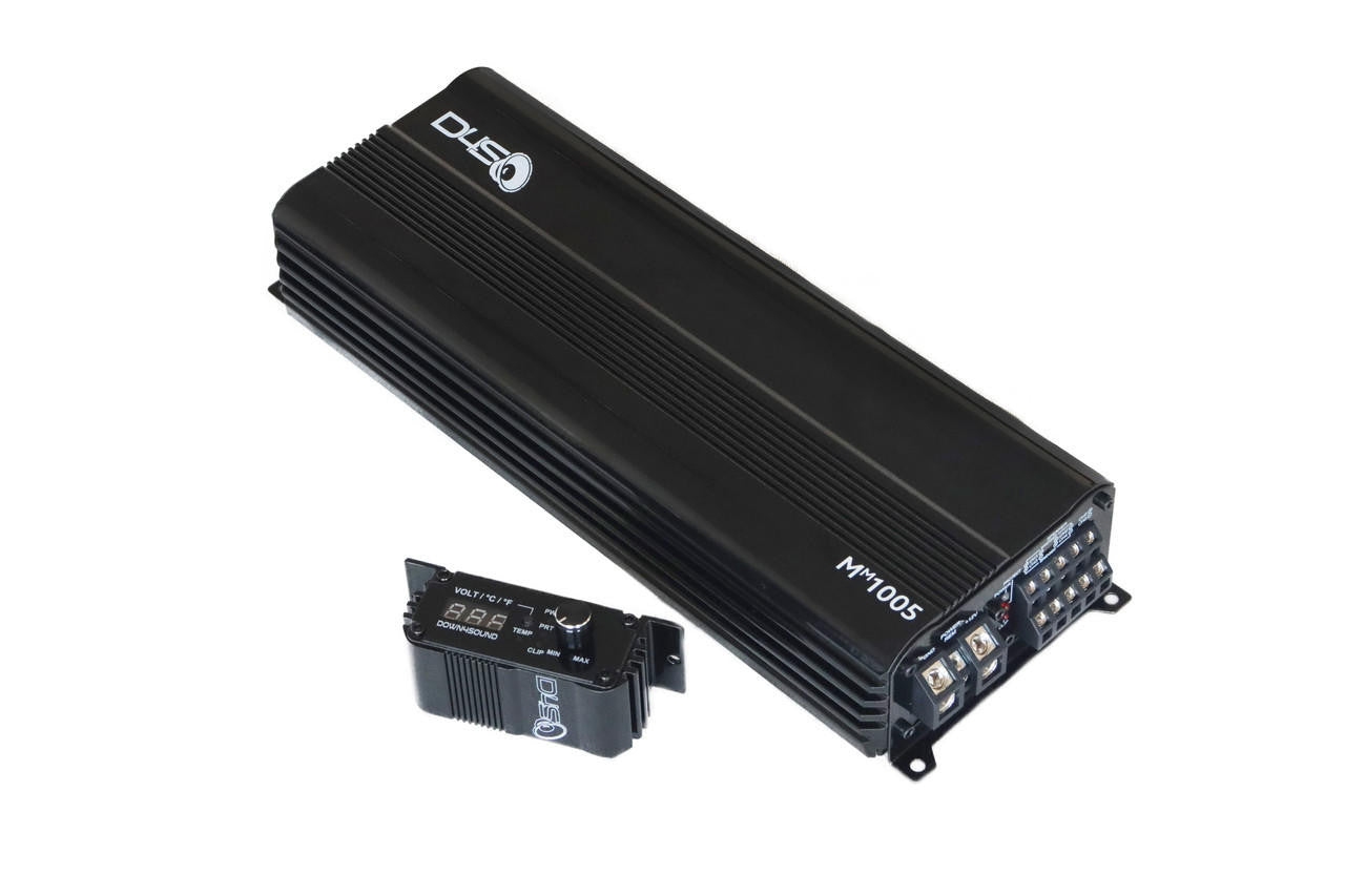 DOWN4SOUND MM1005 (MINI MAXX) - BLACK | 1100W RMS MINI 5 CH CAR AUDIO AMPLIFIER