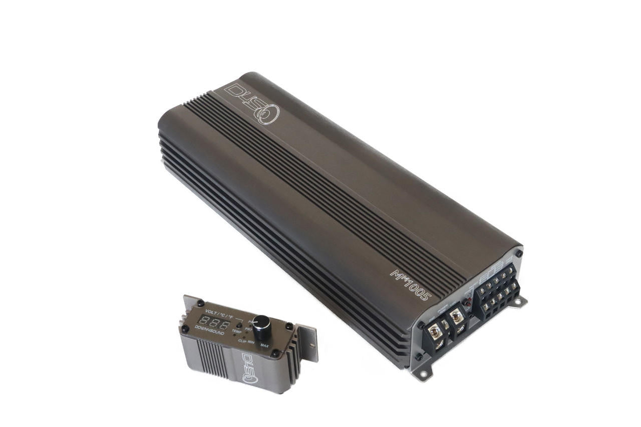 DOWN4SOUND MM1005 (MINI MAXX) - BLACK | 1100W RMS MINI 5 CH CAR AUDIO AMPLIFIER
