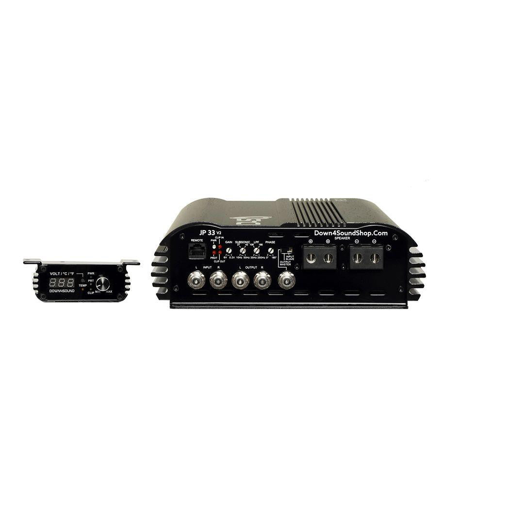 Down4Sound JP33 V2 | 3300W RMS Class D Monoblock Car Amplifier Made In Korea