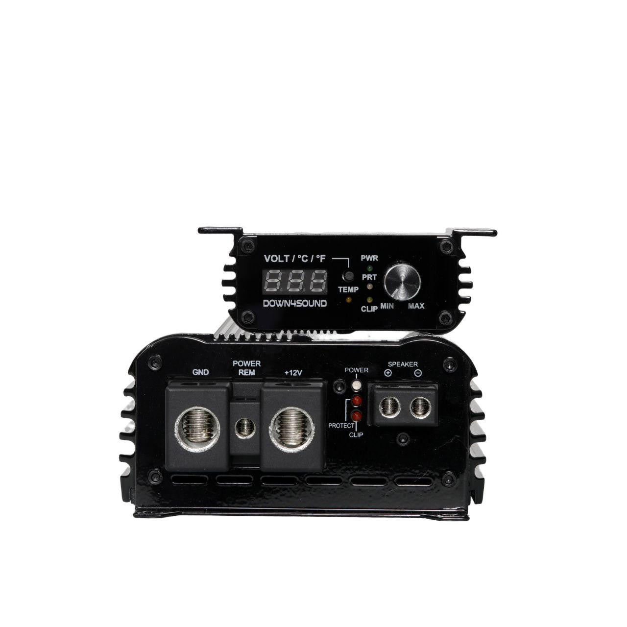 Down4Sound MM3000KFD V2 (MINI MAXX) 3000W RMS Mini Full Range Monoblock Amplifier