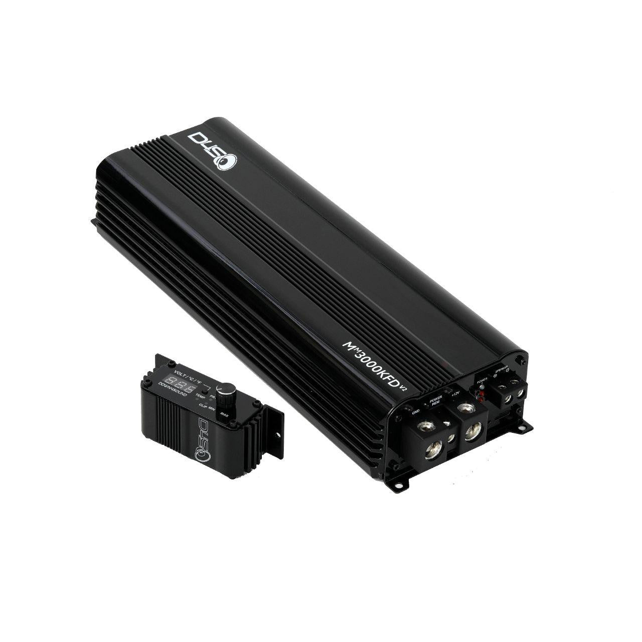 Down4Sound MM3000KFD V2 (MINI MAXX) 3000W RMS Mini Full Range Monoblock Amplifier