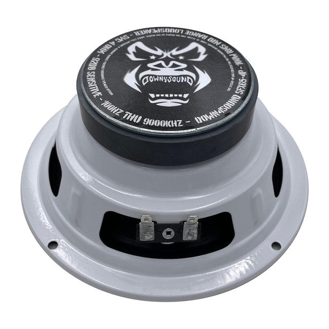 Down4Sound SFX65-4P 6.5" 200W RMS Midrange Speakers w/ Bullet 4-Ohm (Pair)