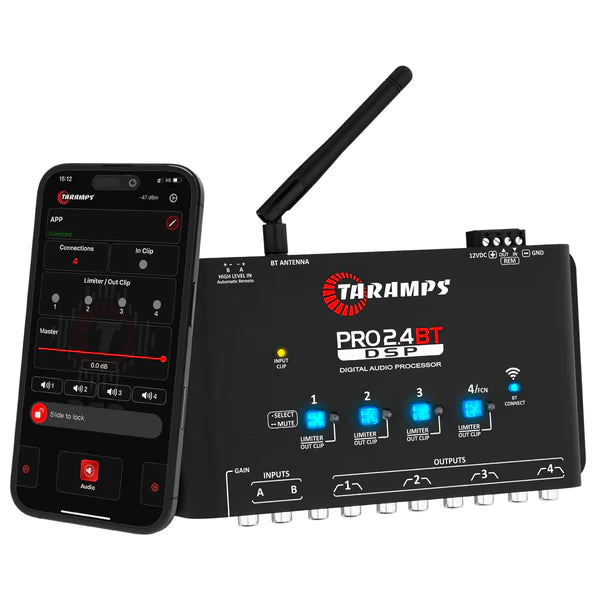 Taramps PRO 2.4 BT Bluetooth Audio Processor