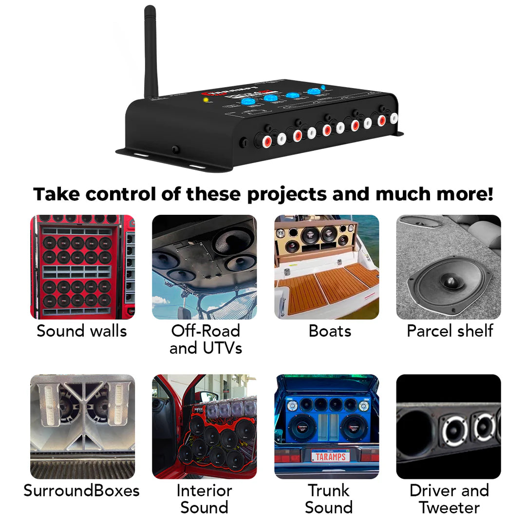 Taramps PRO 2.4 BT Bluetooth Audio Processor