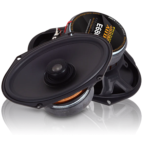 Sundown Audio E-68CX 6"x8" 2-Way Coaxial Speakers (Pair)