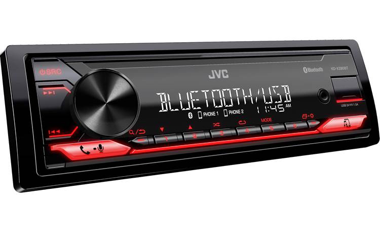 JVC KD-X280BT Single-Din Digital Media Receiver (No CD)