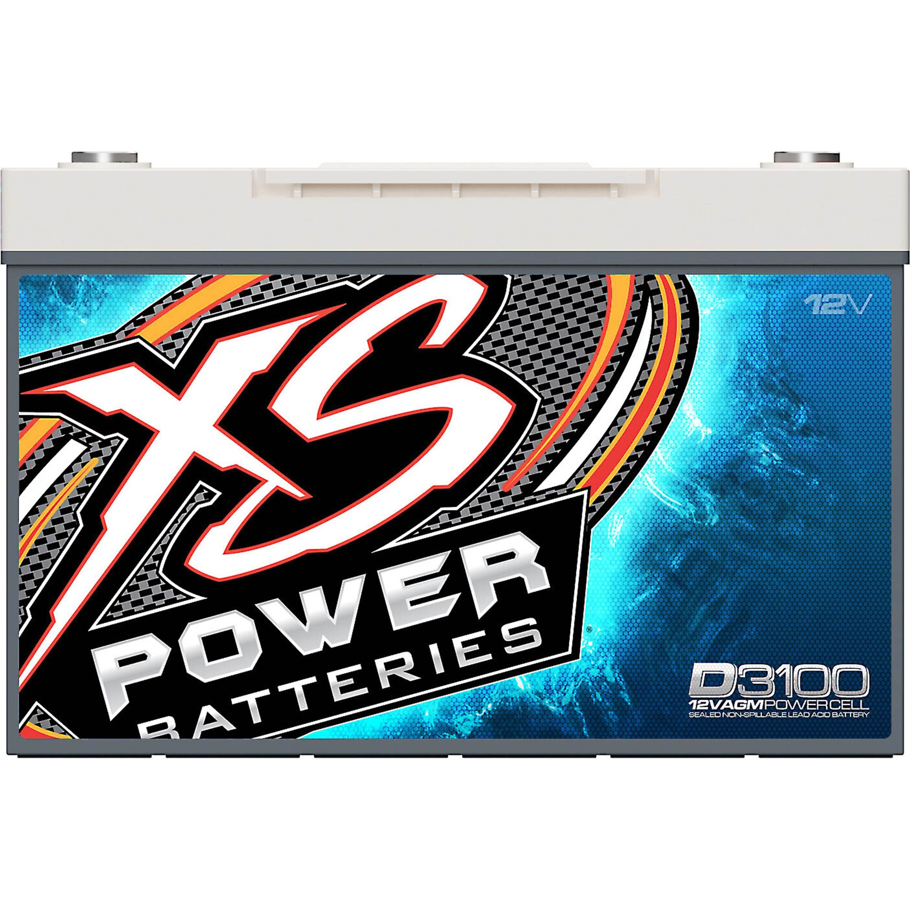 XS Power D3100 110 AH 5000 Watts AGM Power Cell 12-Volt Battery