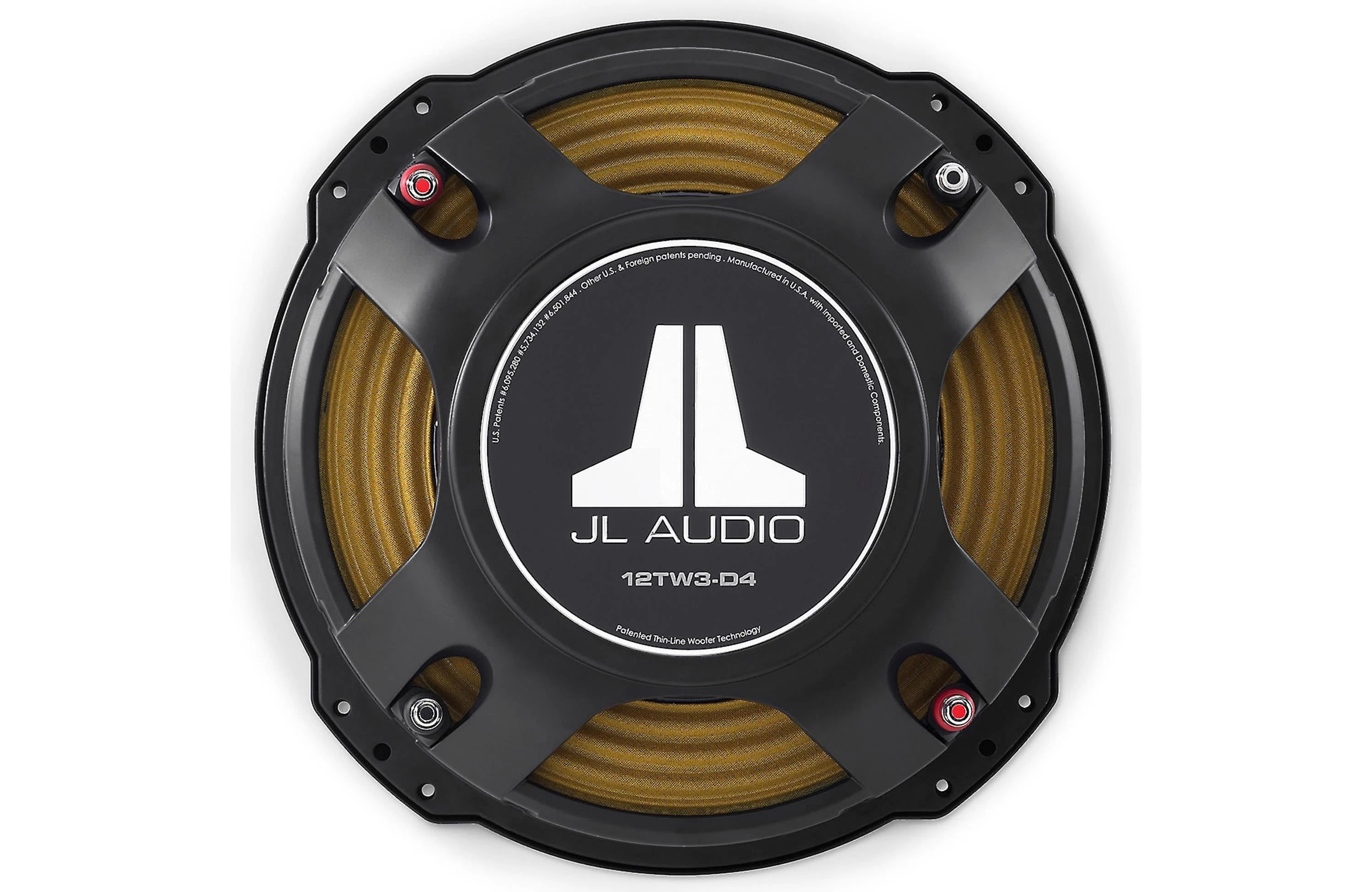 JL Audio 12TW3 | 12" 400W RMS Shallow Subwoofer DVC