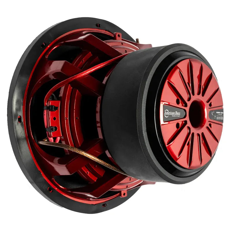 American Bass HAWK-1244 12" 1500W RMS Subwoofer DVC 4-Ohm