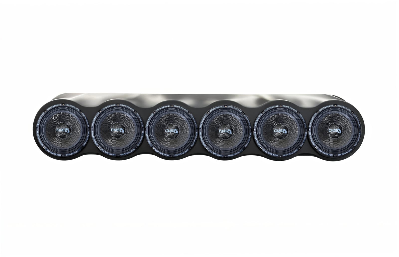 Down4Sound Roof Rack Combo (6) D4S Hexicone 6.5"