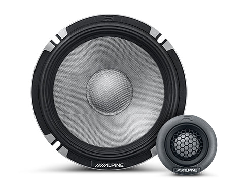 Alpine R2-S652 6.5" 2-Way Component Speakers (Pair)
