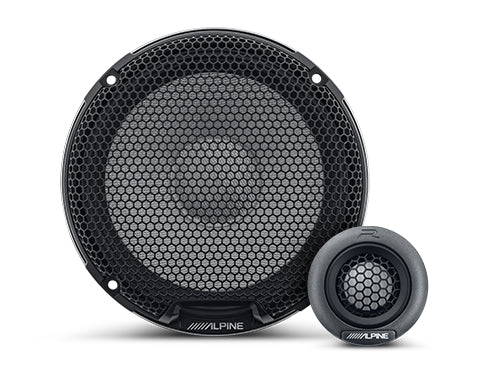 Alpine R2-S652 6.5" 2-Way Component Speakers (Pair)