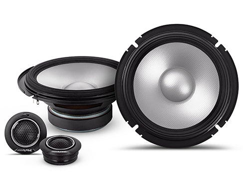 Alpine S2-S65C 6.5" Component Speakers (Pair)
