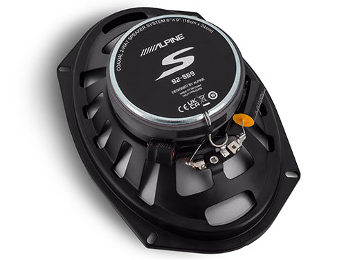 Alpine S2-S69 | 6X9" 2-Way Coaxial Speakers (Pair)