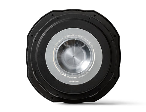 Alpine RS-W10D4 Shallow 10" Subwoofer DVC 4-Ohm