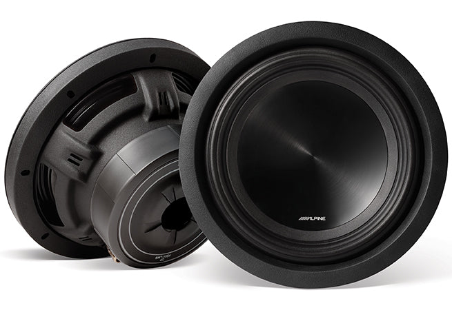 Alpine SWT-10S4 Shallow 10" Subwoofer DVC 4-Ohm