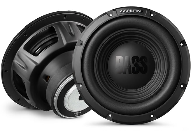 Alpine W10S4 10" Subwoofer SVC 4-Ohm