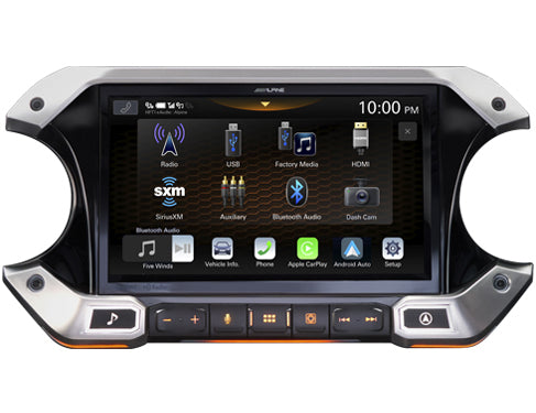 Alpine i509-WRA-JL 9" Digital Media Receiver - Jeep Wrangler JL 18-23