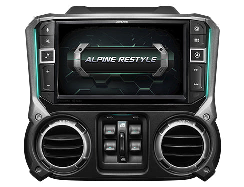 Alpine i509-WRA-JK 9" Digital Media Receiver - Jeep Wrangler JK 11-18