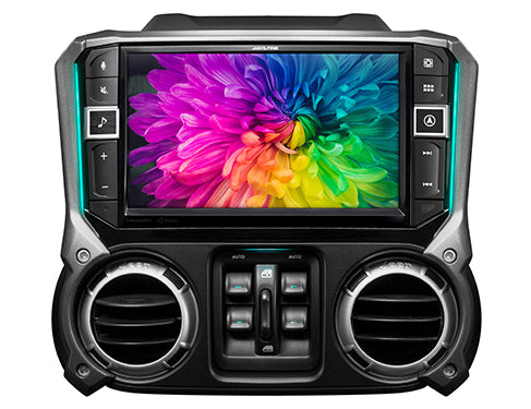 Alpine i509-WRA-JK 9" Digital Media Receiver - Jeep Wrangler JK 11-18