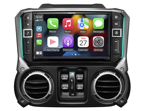Alpine i509-WRA-JK 9" Digital Media Receiver - Jeep Wrangler JK 11-18