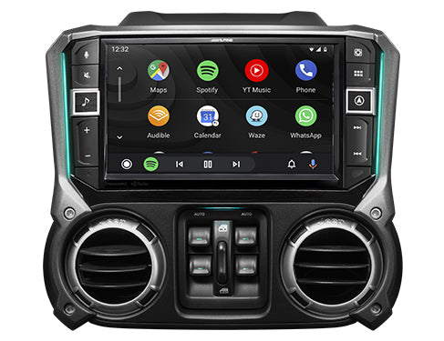 Alpine i509-WRA-JK 9" Digital Media Receiver - Jeep Wrangler JK 11-18