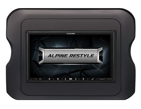 Alpine i407-WRA-JL 6.95" Digital Media Receiver - Jeep Wrangler JL 18-23
