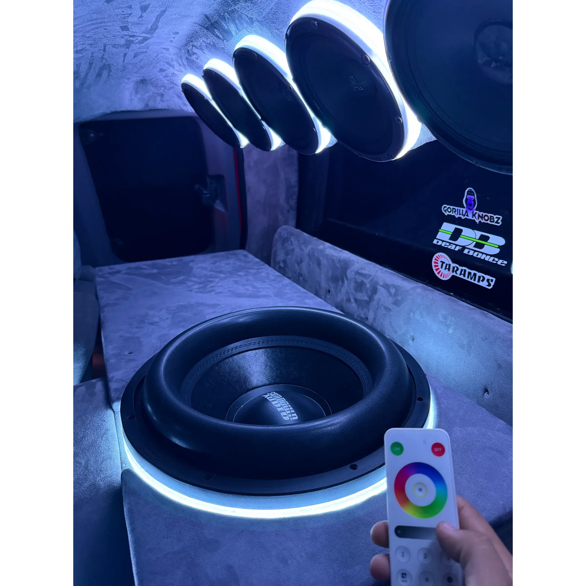 Gorilla Knobz 15" v3 Smart RGB LED Subwoofer Rings