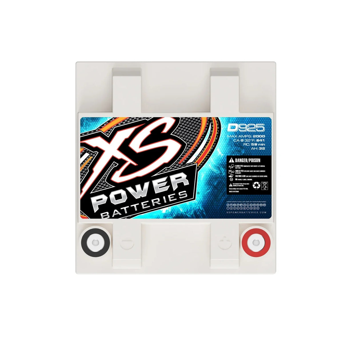 XS Power D925 | 12V AGM Battery