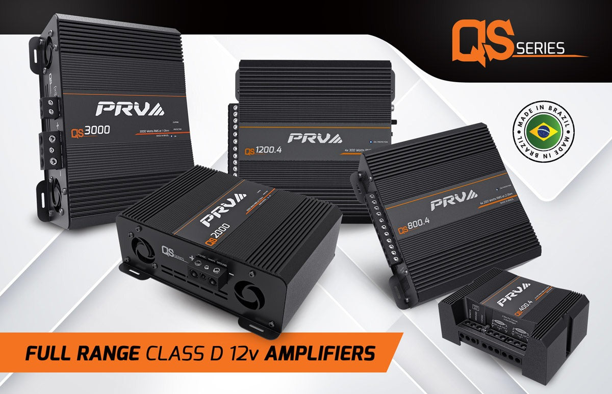 PRV Audio QS800.4 | 4-Channel Class D Amplifier