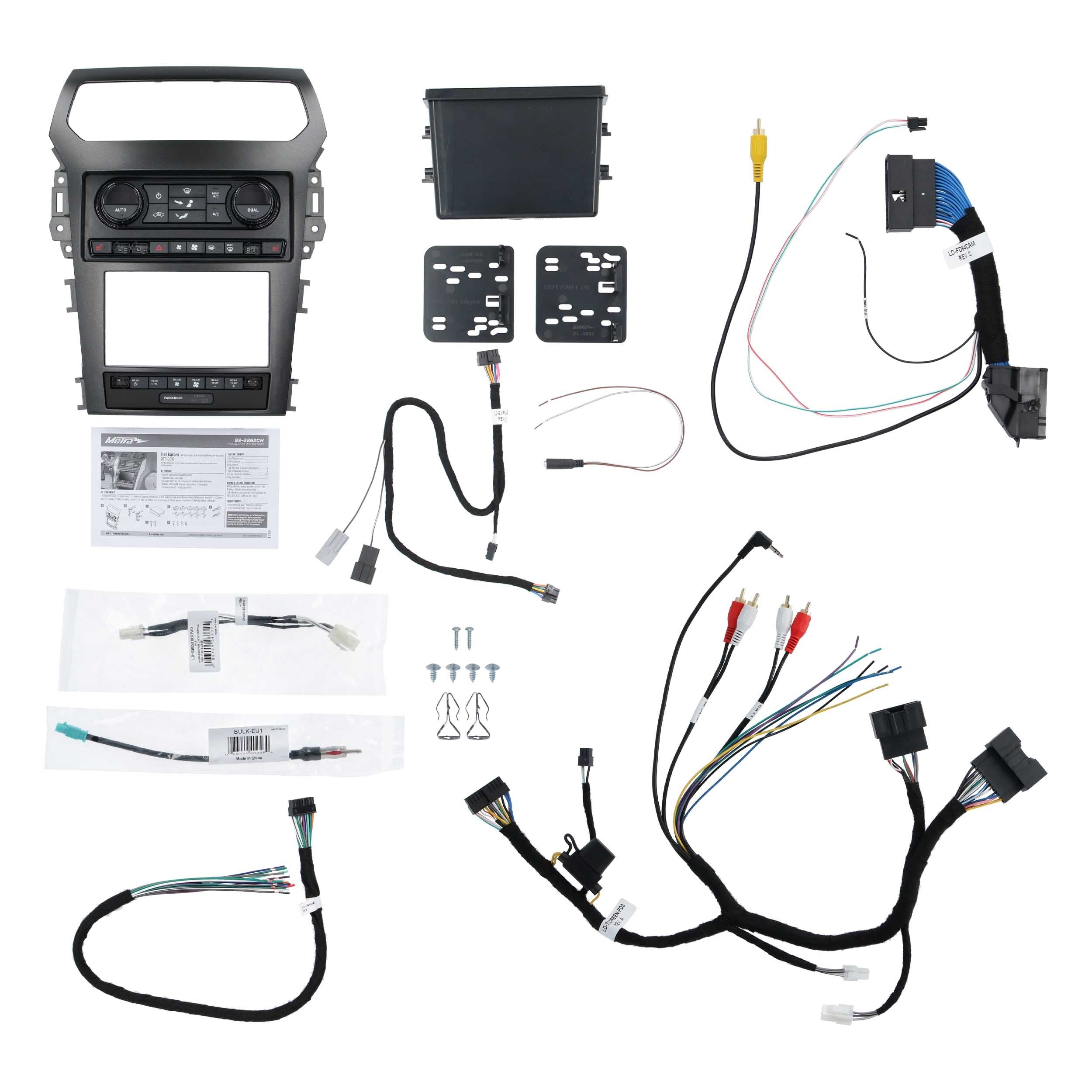 Metra Dash Kit Ford Explorer 2011-2019 (Non-Sony With Factory 8" Screen)