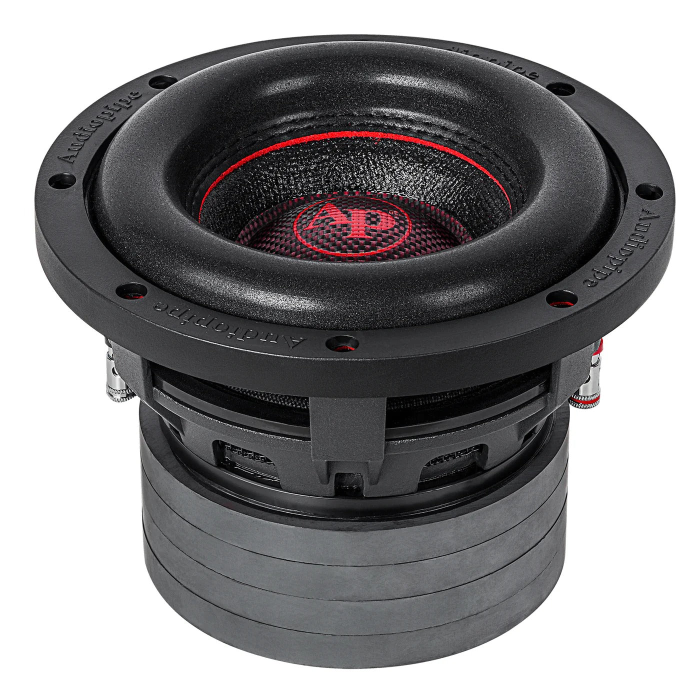 Audiopipe TXX-BDC-IV-6 | 6" 250W RMS Quad Stack Composite Cone Subwoofer DVC