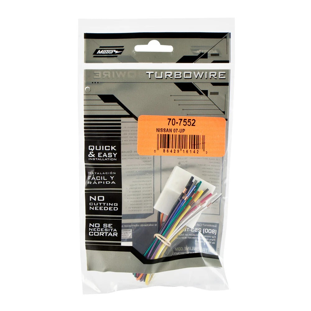 Metra 70-7552 Radio Replacement Harness For Nissan/Subaru 2007-2024