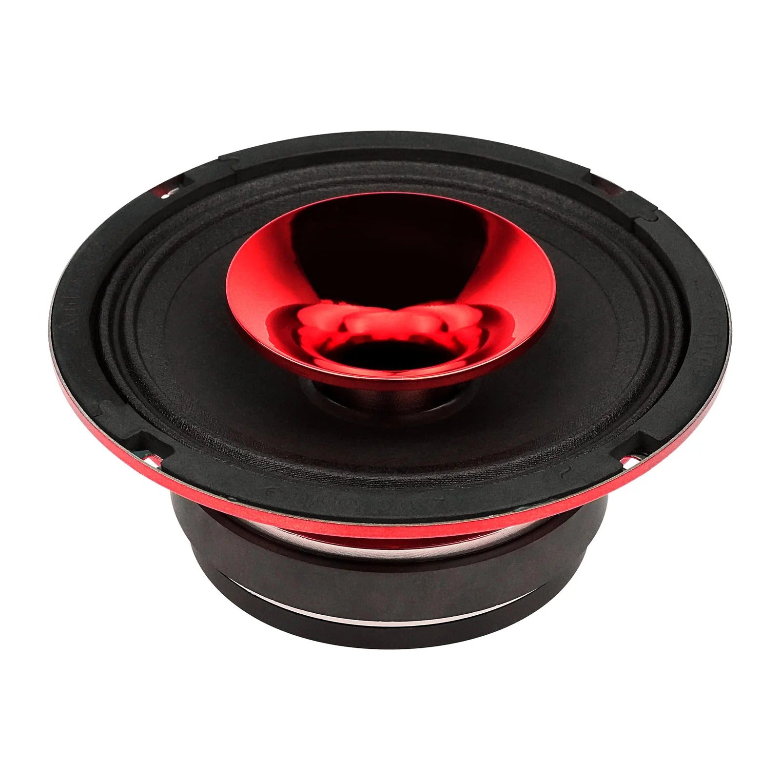 Audiopipe APMB-628GH-RED 6.5" 150W RMS Compression Horn Midrange Speaker (Single)