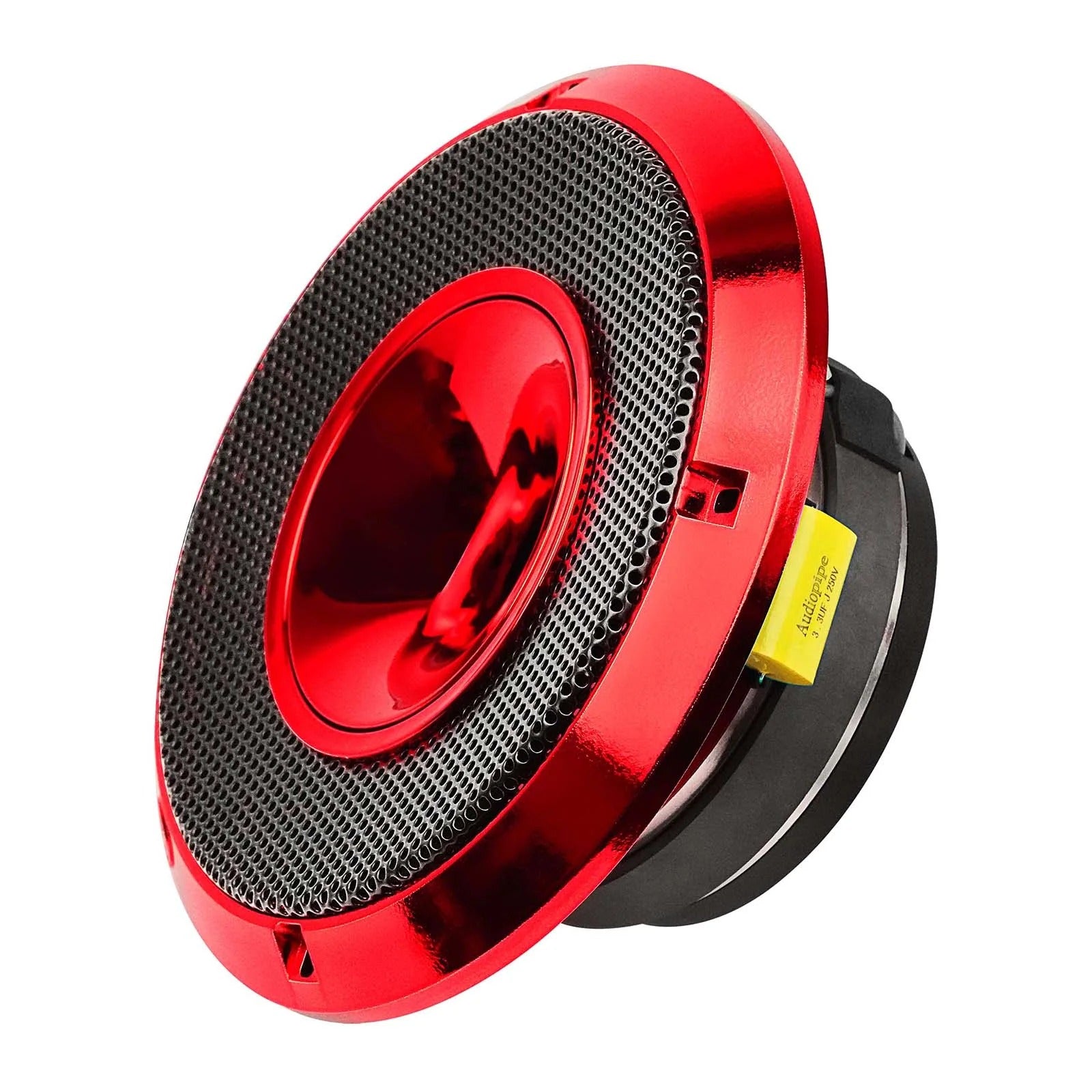 Audiopipe APMB-628GH-RED 6.5" 150W RMS Compression Horn Midrange Speaker (Single)