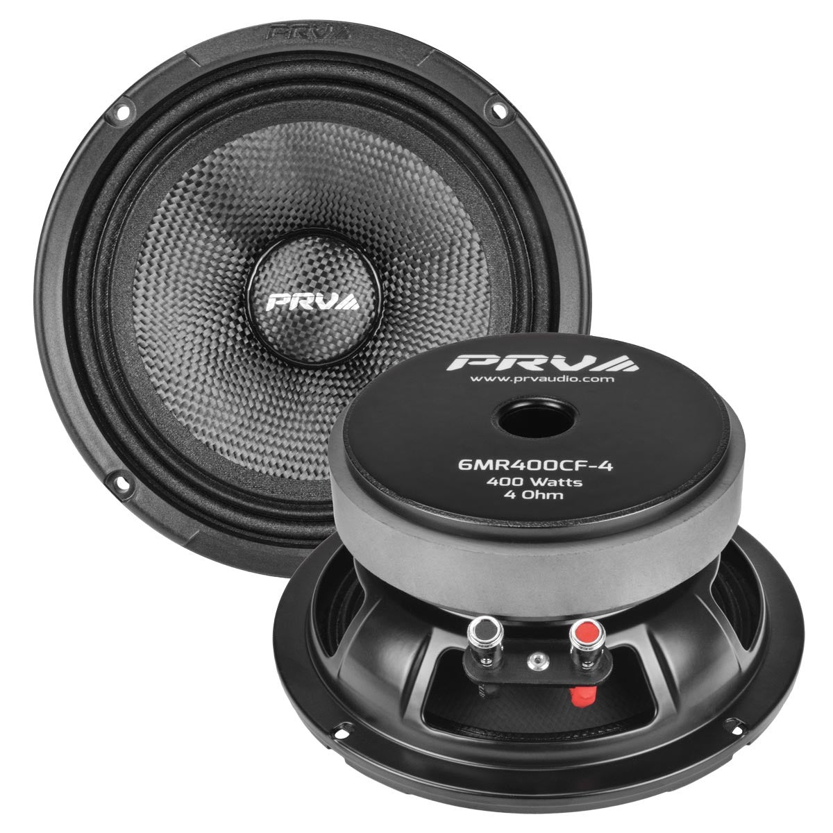 PRV Audio 6MR400CF-4 | 6.5" 400W Midrange Speaker (Single)